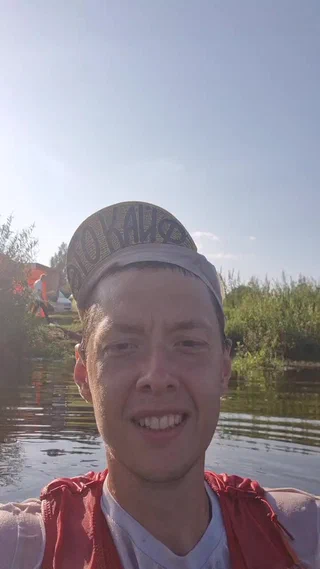 Купание с арбузом во время забега GRUT